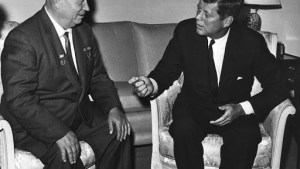 Kennedy y Jruschev en Viena