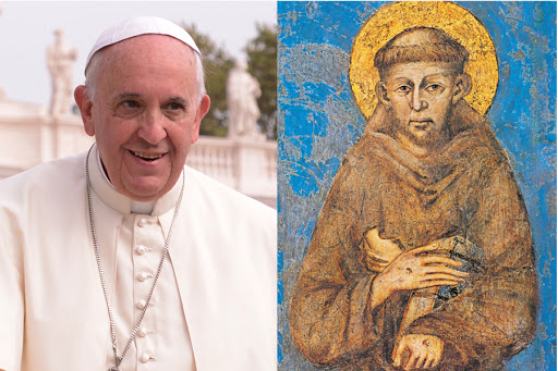 Pope Francis and Saint Francis of Assisi &#8211; fr