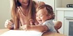Child and Son Laughing