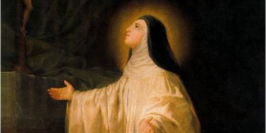 saint lutgarda, souls of purgatory,