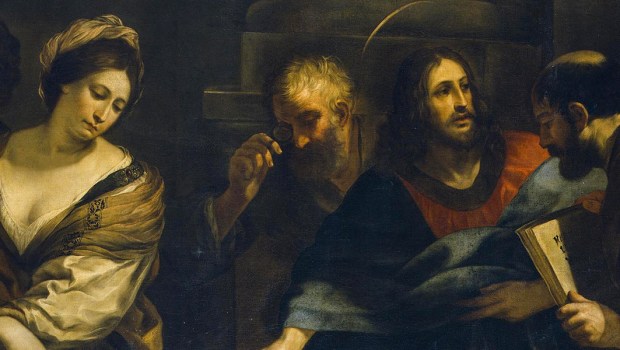 CHRIST AND THE WOMAN TAKEN IN ADULTERY
