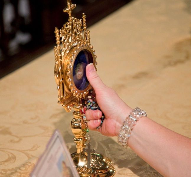 RELICS; TREASURES OF THE CHURCH