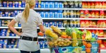 WOMAN, FULL, SHOPPING CART