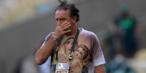 El DT que hizo viral a la Virgen en la final de la Copa Libertadores
