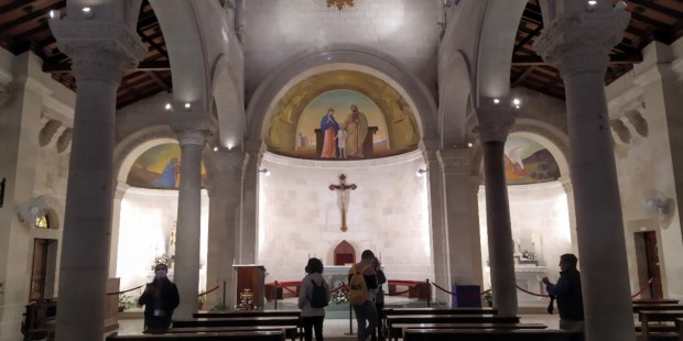 Nazaret: iglesia de san José y casa de la Sagrada Familia