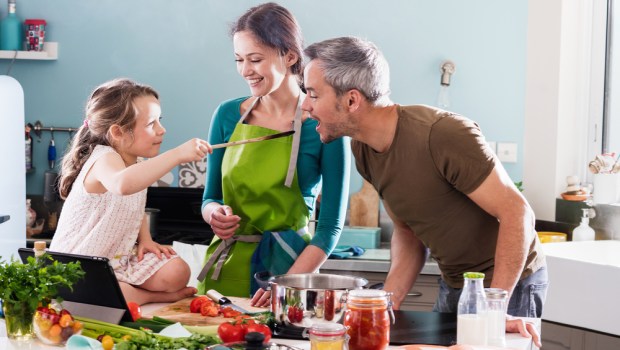 cocina en familia