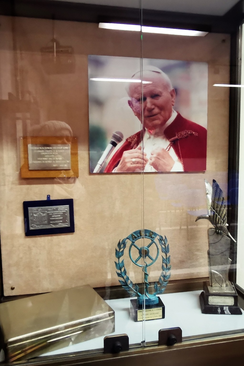Premios de Juan Pablo II en la Sala Marconi