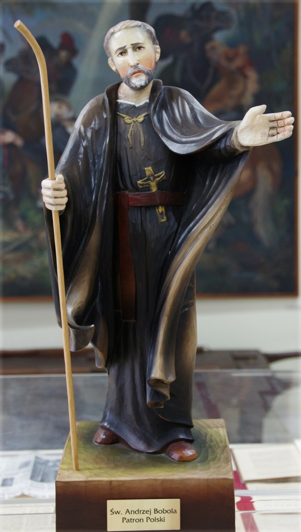 Figura świętego Andrzeja Boboli