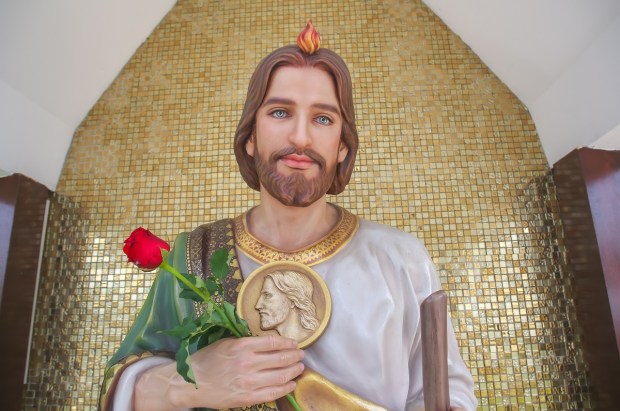 Saint Jude Statue, expressive