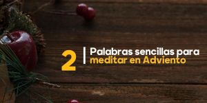 (VIDEO) 2 Palabras sencillas para meditar en Adviento