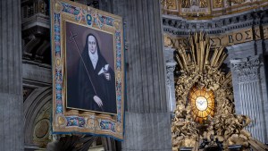 Pope Francis presides over Holy Mass and canonisation of Blessed Maria Antonia of Saint Joseph de Paz y Figueroa known as Mama Antula