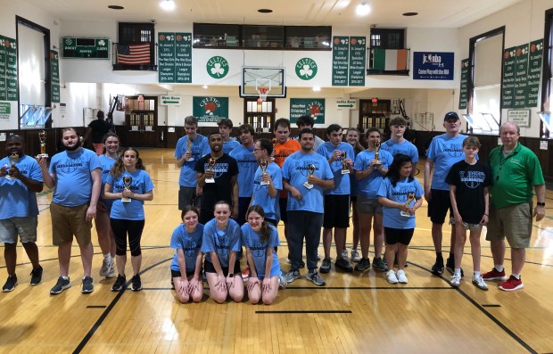 St. Joseph Basketball Clinic - presentation of trophies