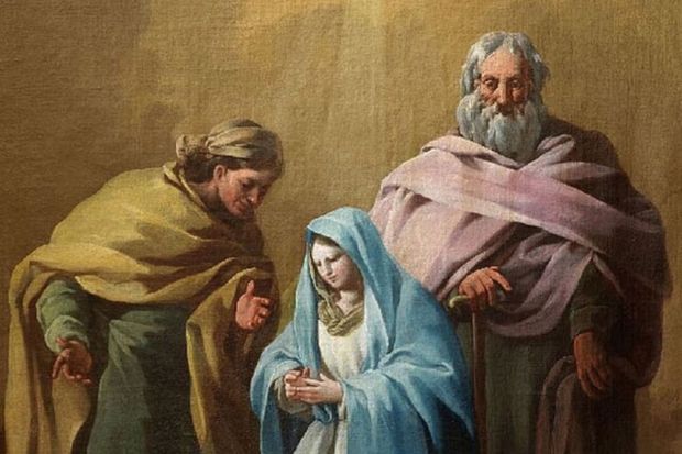 San Joaquín y santa Ana - Saint Joachim and saint Anne