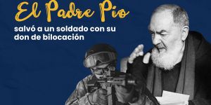 (VIDEO) El Padre Pío salvó del suicidio a un soldado con su don de bilocación