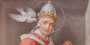 ¿Por qué se representa a san Gregorio Magno con una paloma?
