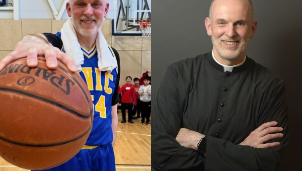padre bruce del baloncesto al sacerdocio